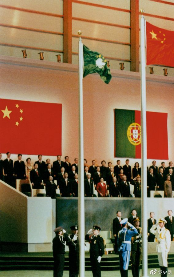 1999年12月20日，中國政府恢復行使對澳門的主權(quán)。